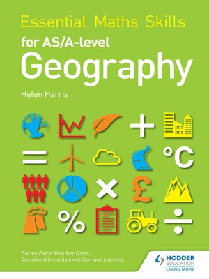 cover image of Essential Maths Skills for AS/A-level Geography